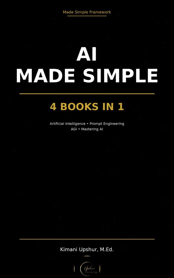 AI Bundle book cover by Kimani Upshur, M.Ed.