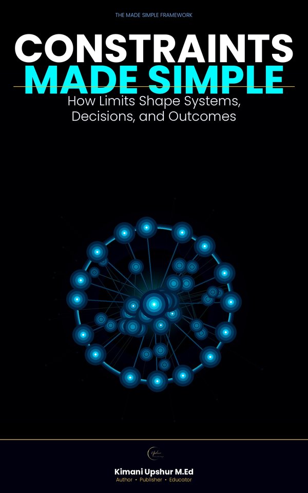 Constraints Made Simple book cover by Kimani Upshur, M.Ed.