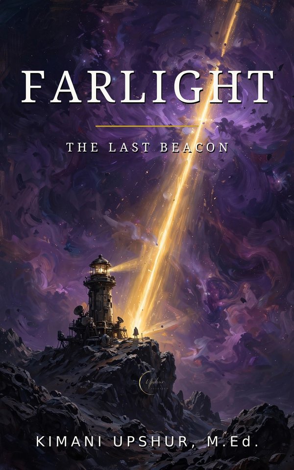 Farlight: The Last Beacon book cover by Kimani Upshur, M.Ed.