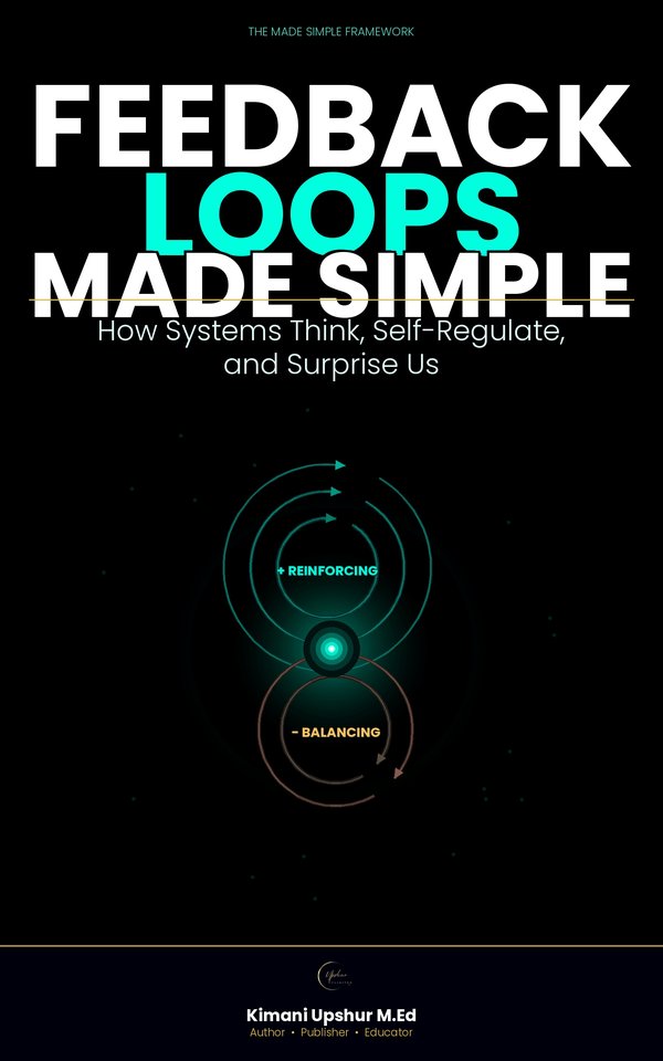 Feedback Loops Made Simple book cover by Kimani Upshur, M.Ed.