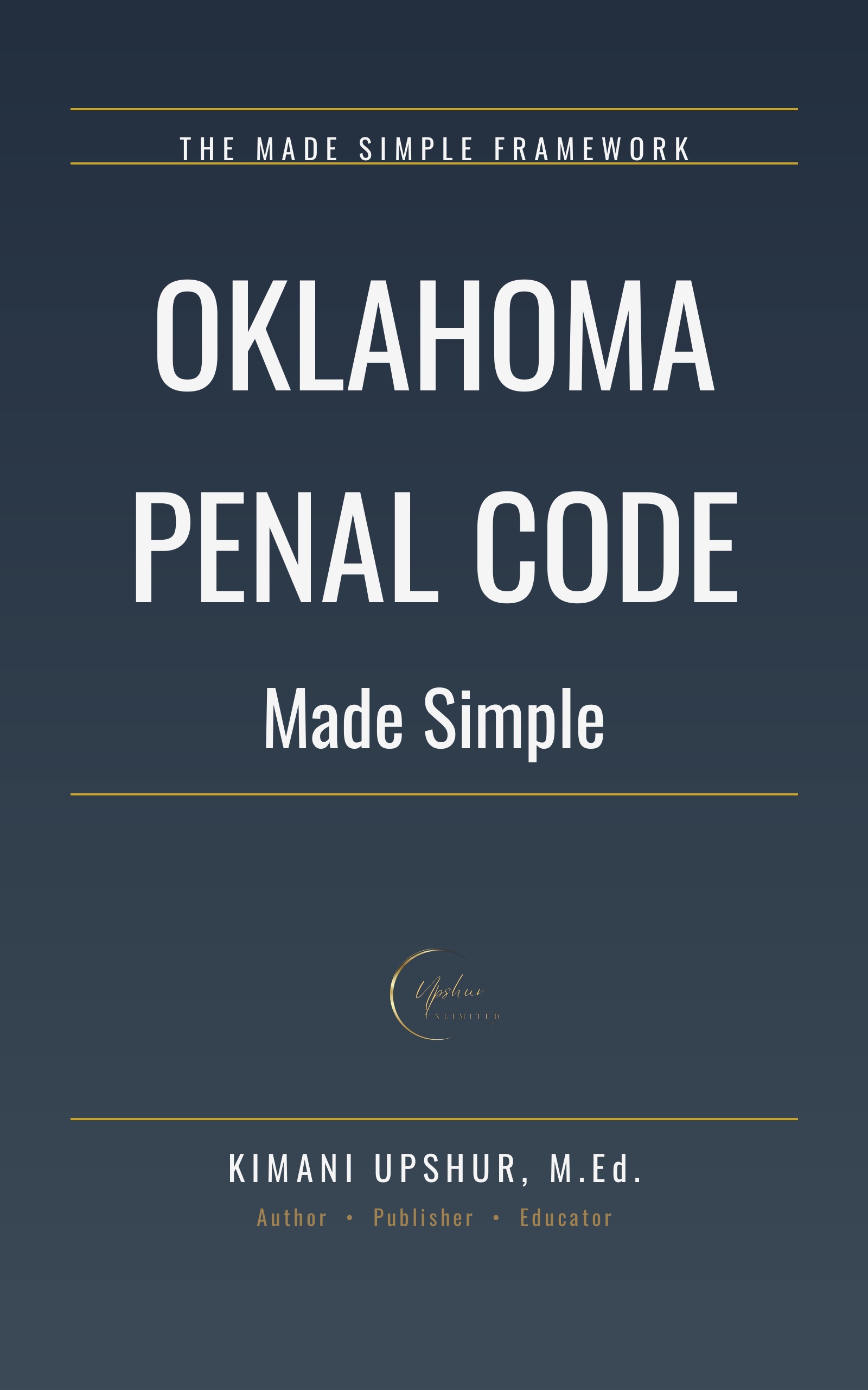 Oklahoma Penal Code Made Simple cover