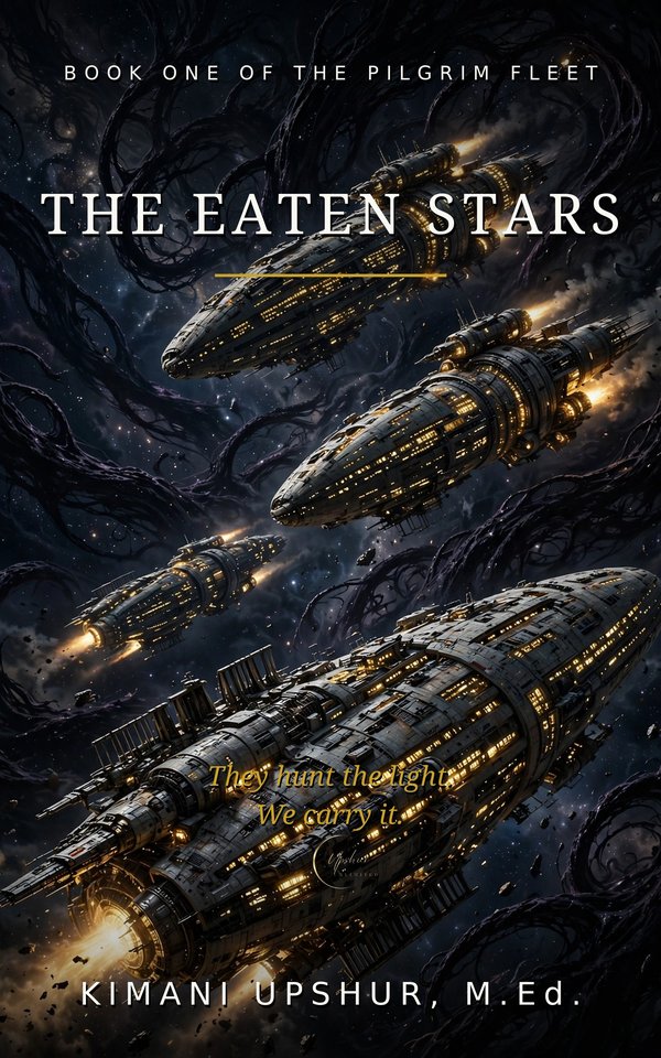 The Eaten Stars book cover by Kimani Upshur, M.Ed.