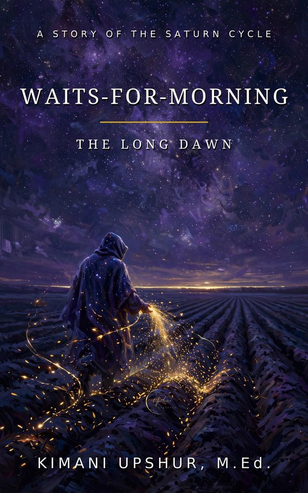 Waits-for-Morning book cover by Kimani Upshur, M.Ed.